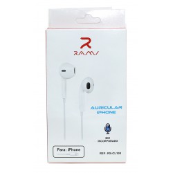 Rams CL100 Auriculares Iphone F1