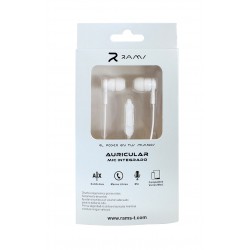 Rams CS35W Auriculares ExtraBass Jack 3,5 mm White F2