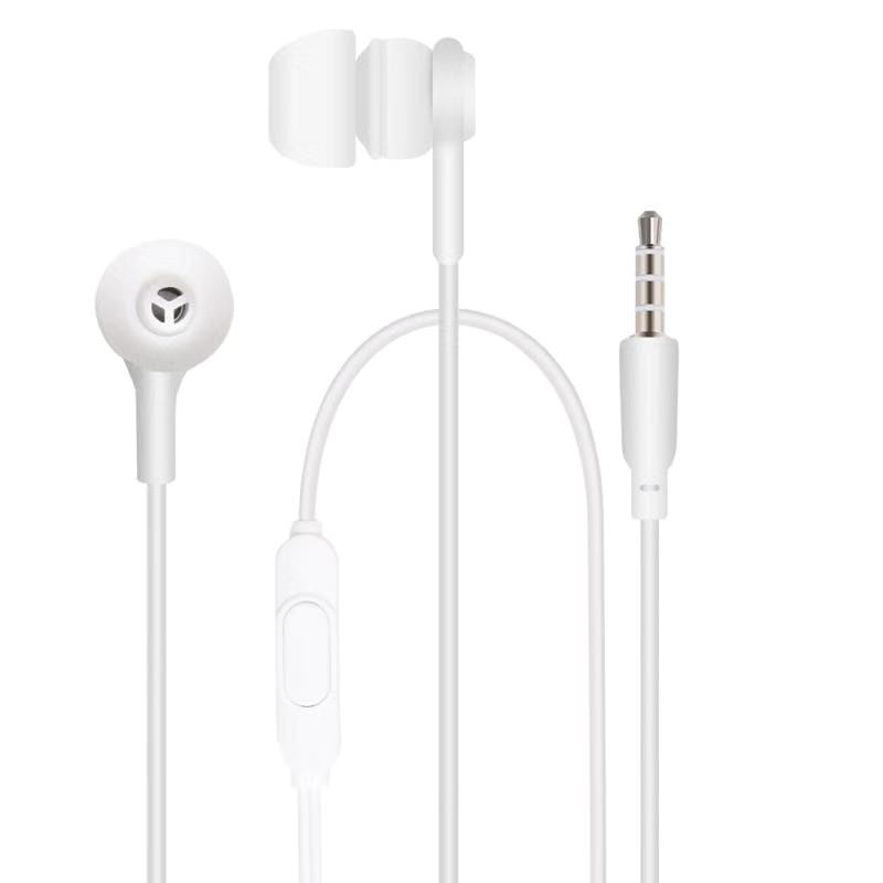 Rams CS35W Auriculares ExtraBass Jack 3,5 mm White