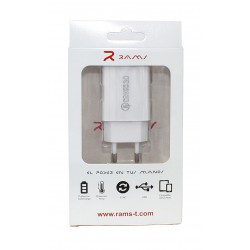 Rams QC21 Cargador Rápido QC 2.1A USB 
F2