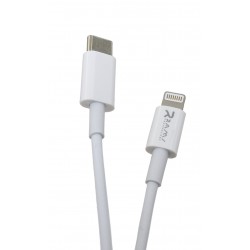 Rams PDC18L Cargador Ultra Rápido QC 3.0 PD 18W con cable Lightning 
Cable