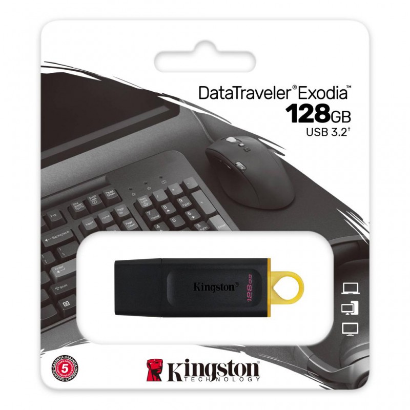 Unidad Flash USB DataTraveler Exodia 128GB