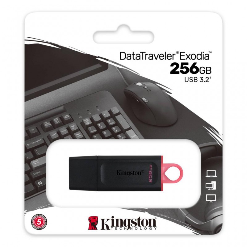 Unidad Flash USB DataTraveler Exodia 256GB