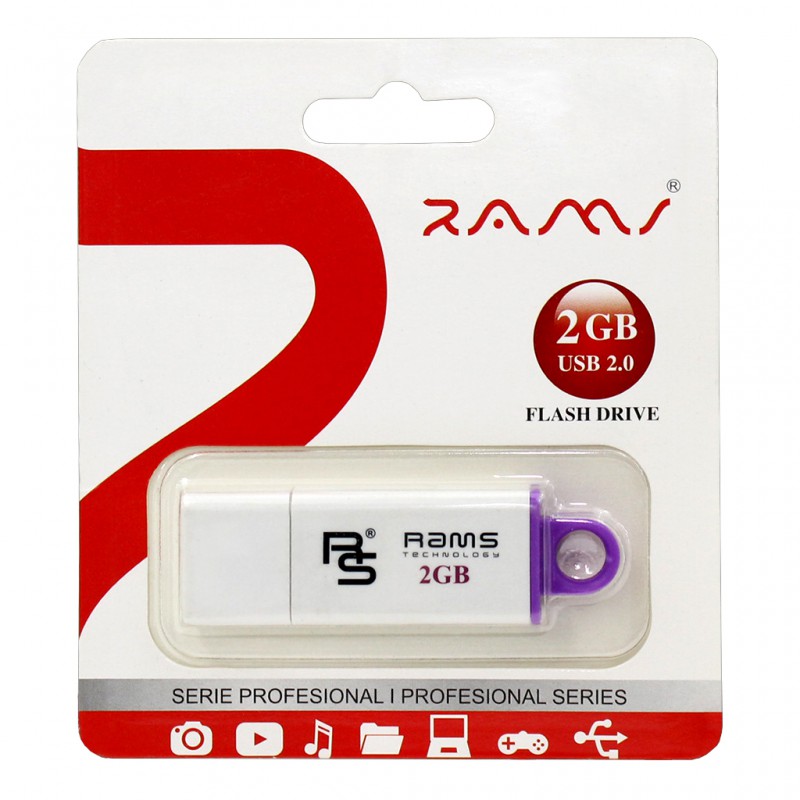 USB 2.0  de 2GB RAMS TECHNOLOGY