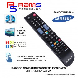 Rams MSA13 Mando Compatible Televisiones Plasma/LCD/LED/4K Samsung Detail